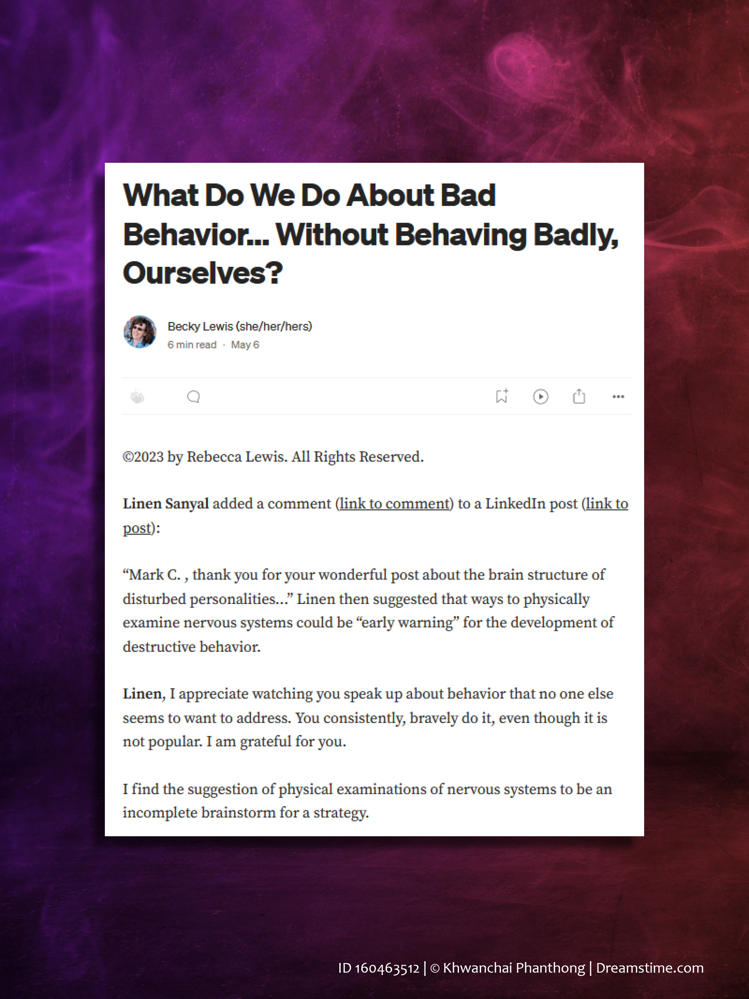 Preview of an article on Medium.com